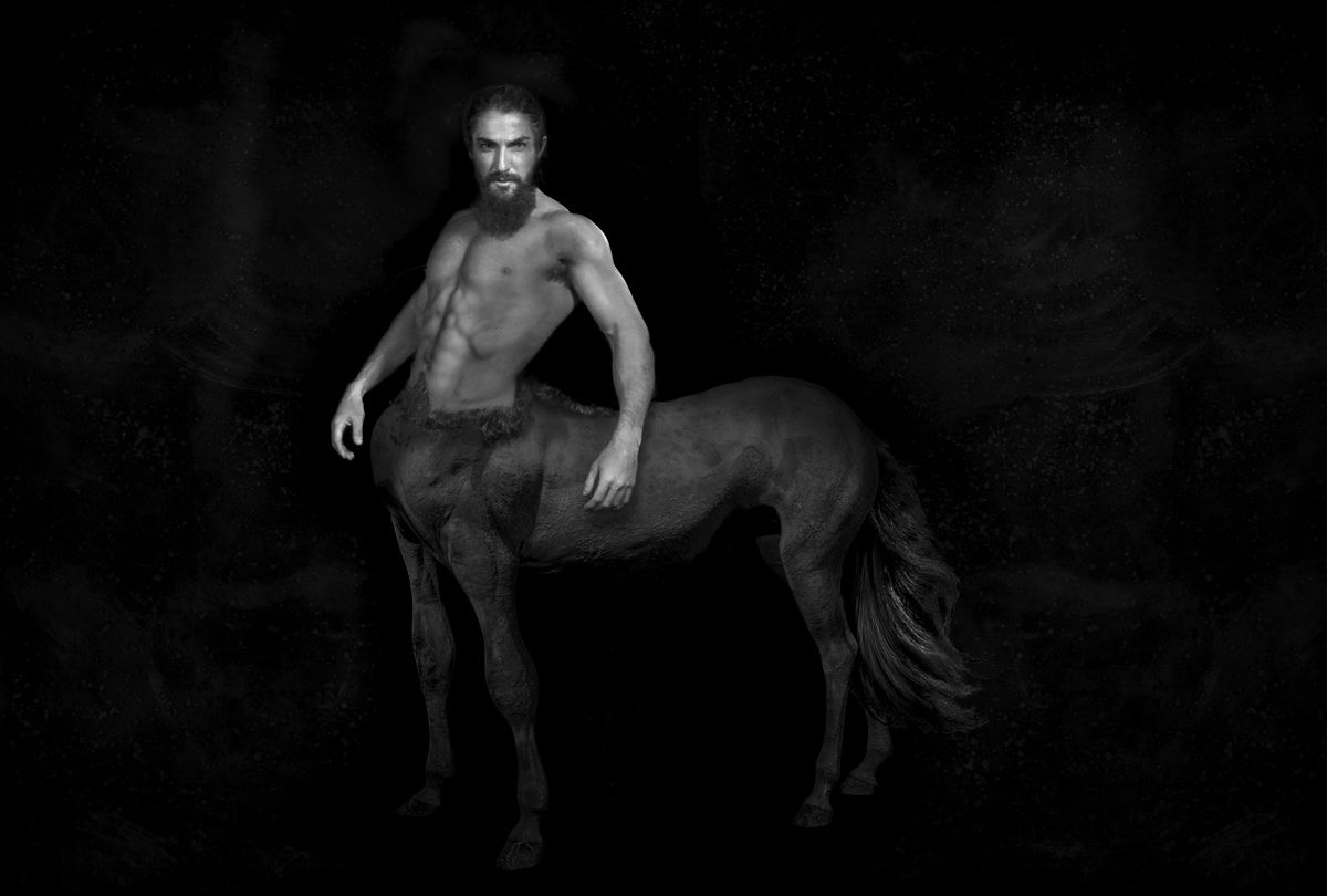Portrait of the Centaur Nessus